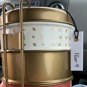 Tin Tiffin Lunch Pail Zero Waste 4 Compartments